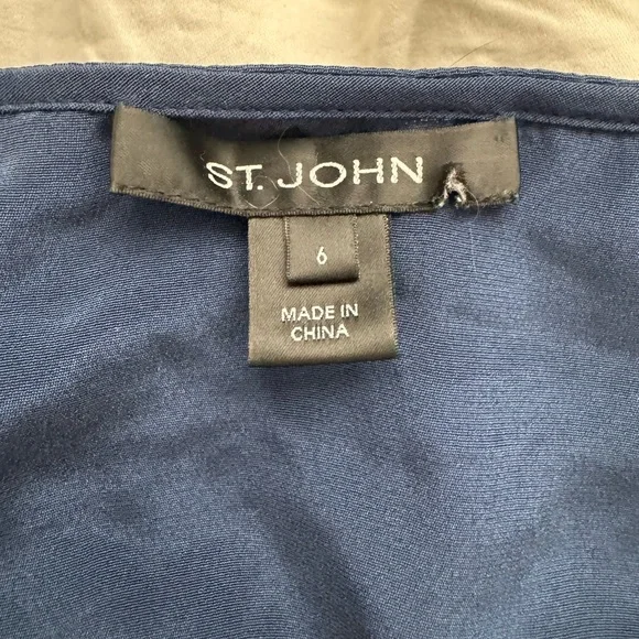 St John silk cowl neck top - Picture 4 of 5